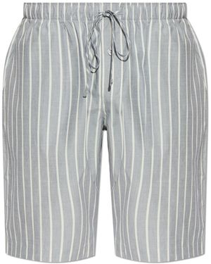 Hanro Boxer Shorts From The 'Night & Day' Collection - Grey