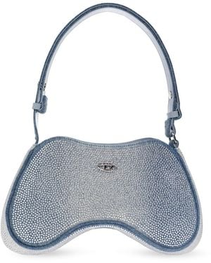 DIESEL Shoulder Bag "Play Shoulder" - Blue