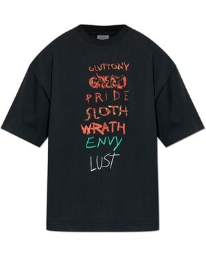 Vetements T-Shirt With Print - Black