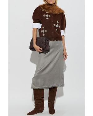Munthe Cardigan 'Vocca' - Gray