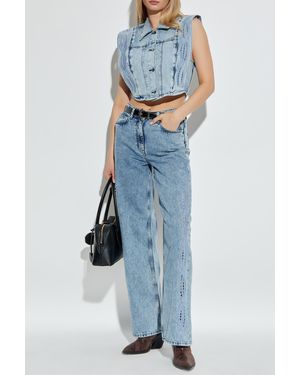 IRO Denim Vest 'Rosye' - Blue