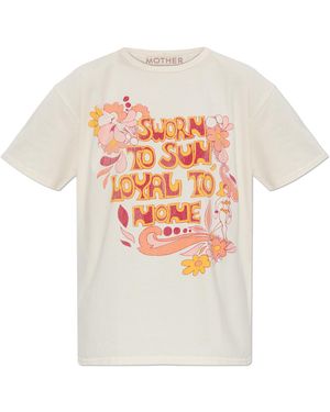 Mother T-Shirt 'Sleep-Over' - White