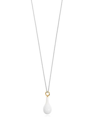 TOTEME Long Necklace With Pendant - Metallic