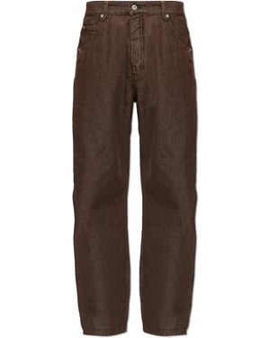 Jacquemus 'Tempo' Jeans - Brown