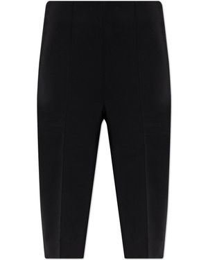 Rohe Shorts With Slits On The Legs - Black