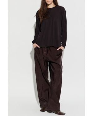 Studio Nicholson Top "Rutas" - Black