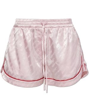 Off-White c/o Virgil Abloh Monogram Shorts - Pink