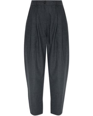 Studio Nicholson Wool Trousers 'Acuna' - Blue