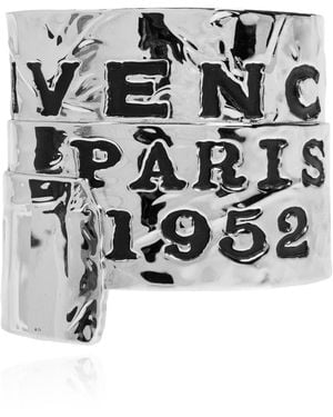Givenchy Bracelet With Engraved Logo - Black