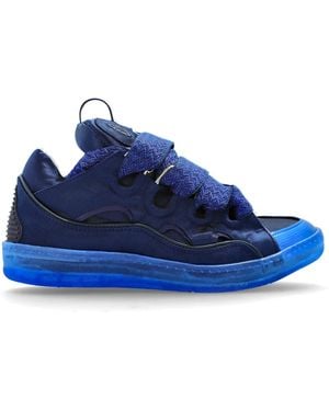 Lanvin "Curb" Sports Shoes - Blue