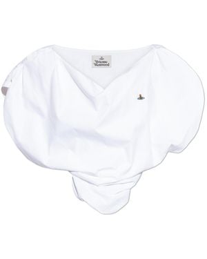 Vivienne Westwood Asymmetric Top - White
