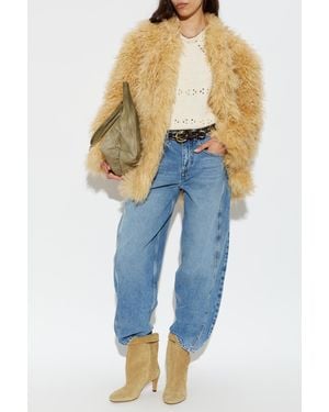 Isabel Marant Faux Fur 'Ylae' - Blue