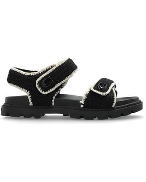COACH 'Brynn' Sandals - Black