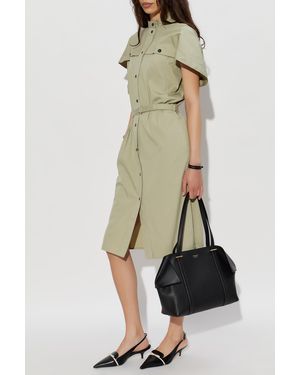 Ferragamo Cotton Dress - Natural