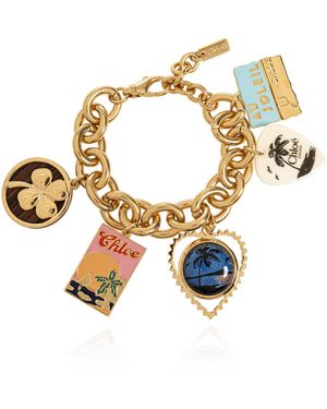 Chloé Bracelet 'Postcards' - Metallic