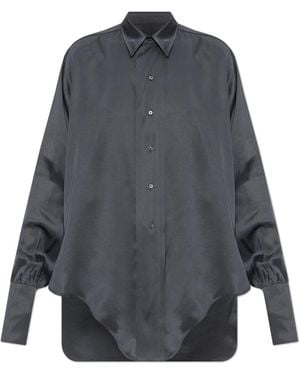 Maison Margiela Satin Shirt - Grey