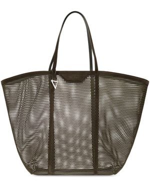 The Attico Shopper Bag 'Estate Meravigliosa' Collection - Brown