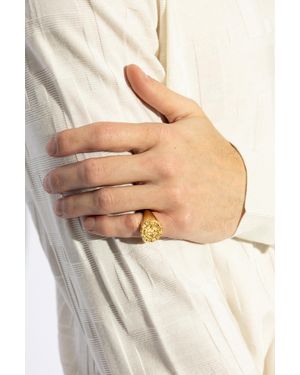Dolce & Gabbana Ring With Religious Motif - Natural