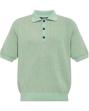 Jacquemus Cotton Polo 'Miami' - Green