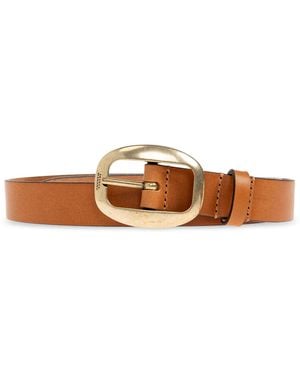 Isabel Marant Leather Belt 'Dara Small' - Brown