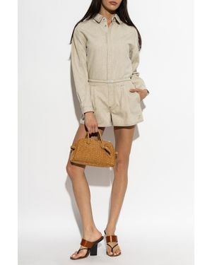 Jacquemus 'Amelo' Shorts - Natural