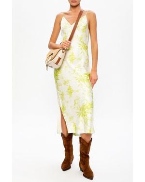 AllSaints 'Melody' Dress On Straps - Metallic