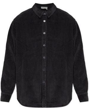 American Vintage T-Shirt With Printed Logo - Black
