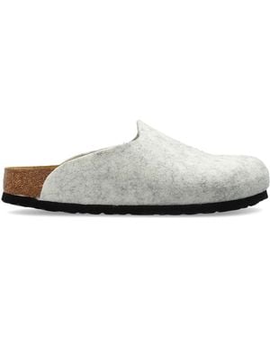 Birkenstock Amsterdam Bs' Slides - White