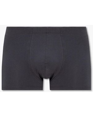 Hanro Cotton Boxers - Blue