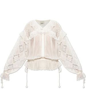 Isabel Marant Top 'Nowana' - White