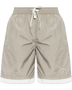 Eleventy Swim Shorts - White