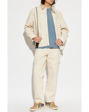 Rag & Bone Straight-Leg Jeans - Natural
