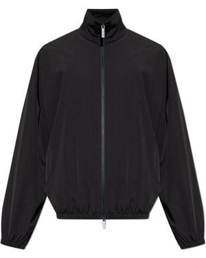 Fear Of God Jacket With Stand-Up Collar - Black