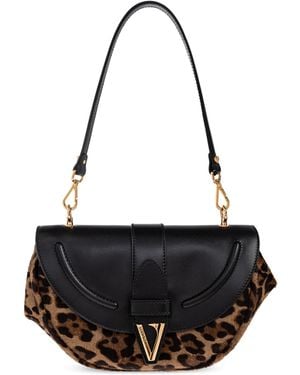 Versace Shoulder Bag 'Virtus' - Black
