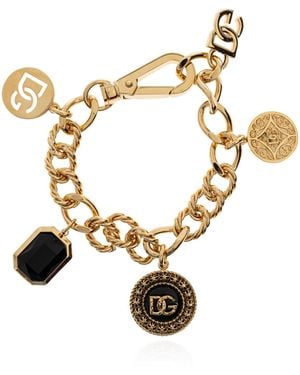 Dolce & Gabbana Bracelet With Charms - Metallic