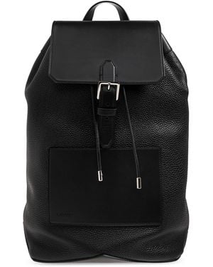 Lanvin Leather Backpack 'Zaino' - Black