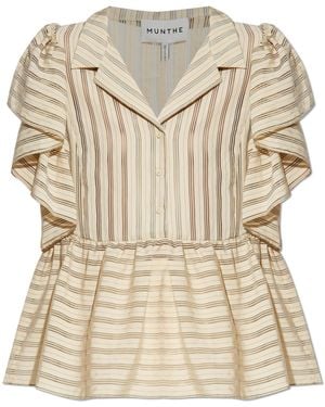 Munthe Top "Ludive" - Natural