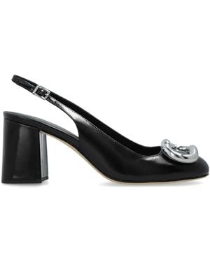 Marc Jacobs Leather Heeled Shoes - Black