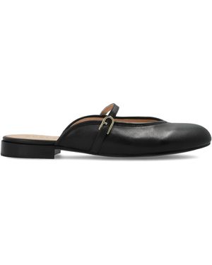 Furla "Etoile" Slides - Black