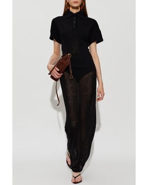 Alaïa Wool Dress - Black