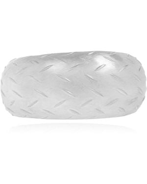 MISBHV Brass Bracelet - White
