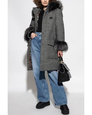 Dolce & Gabbana Wool Coat - Gray