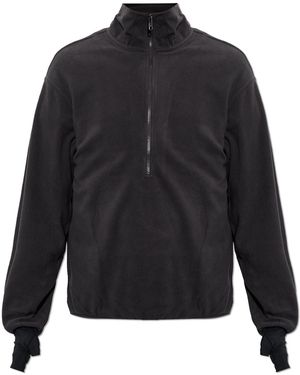 Entire studios Fleece With Turtleneck - Black