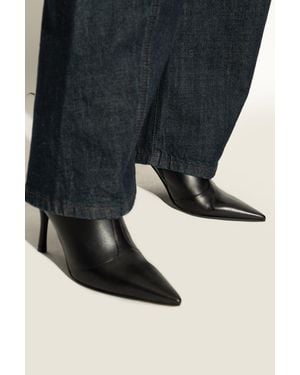 Furla Heeled Ankle Boots "Sfera" - Black