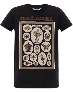 Max Mara T-Shirt 'Spadino' - Black