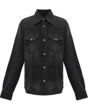 DIESEL 'De-Waves' Shirt - Black