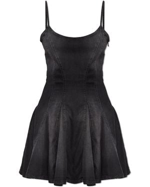 DIESEL 'De-Spoky-S' Denim Dress - Black