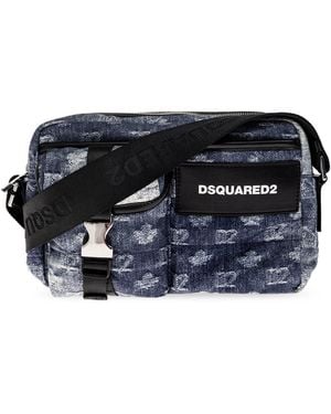 DSquared² Monogram Bag - Blue