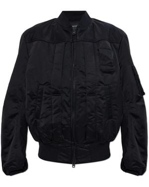 Y-3 Insulated 'Bomber' Jacket - Blue