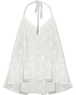 Zimmermann Oversized Cotton Top - White